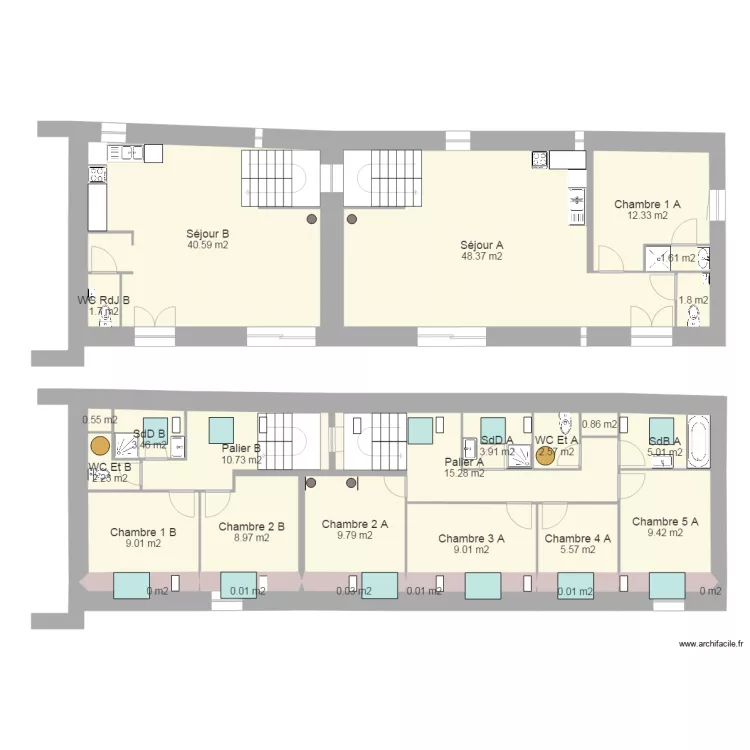 Laugny 2015 11 17 avec correction sous pente et velux. Plan de Laugny 2015 11 17 avec correction sous pente et velux. Plan de