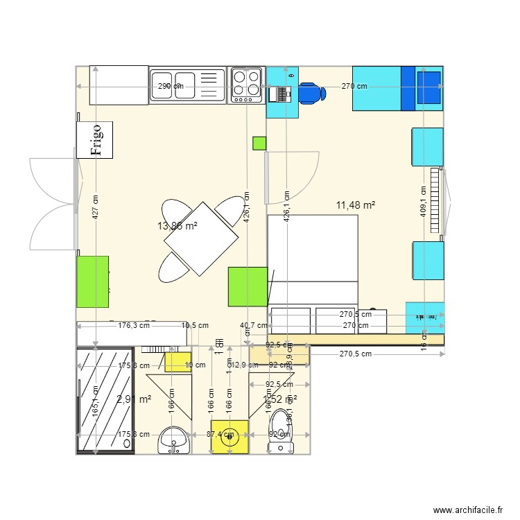 CAPBRETON. Plan de 0 pièce et 0 m2