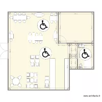 COSY CORNER Plan Projet&eacute; WC
