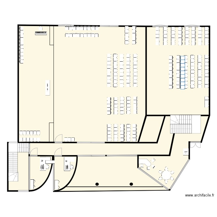 EGLISE CHIWECA Etage1 meuble. Plan de 0 pièce et 0 m2