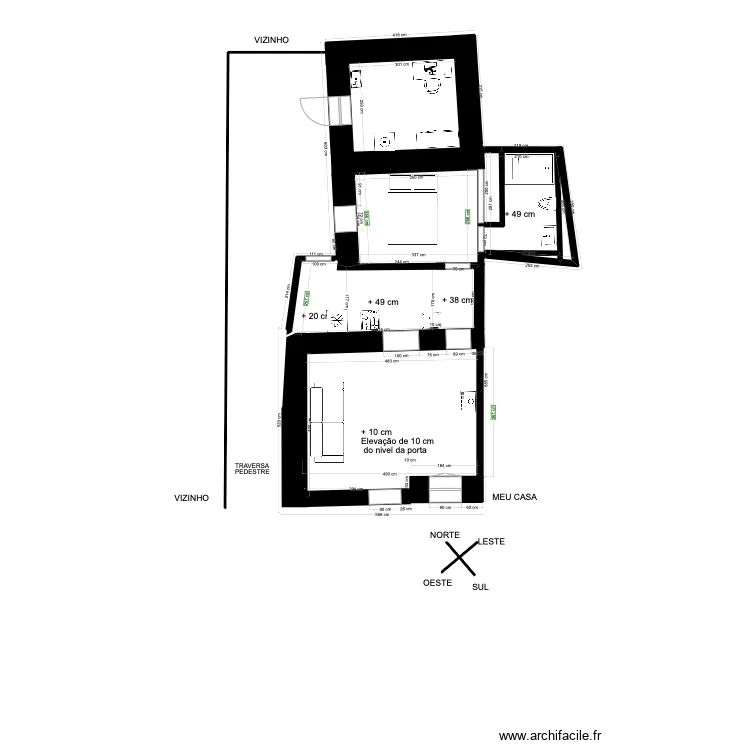 MESURES Casa Novo. Plan de 