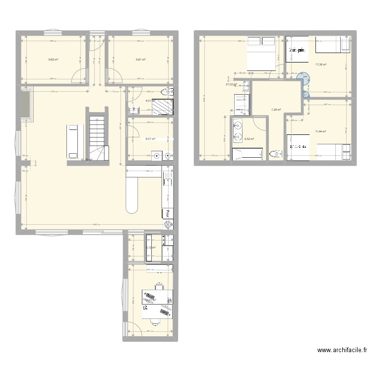 Projet LongueauV4. Plan de 0 pièce et 0 m2