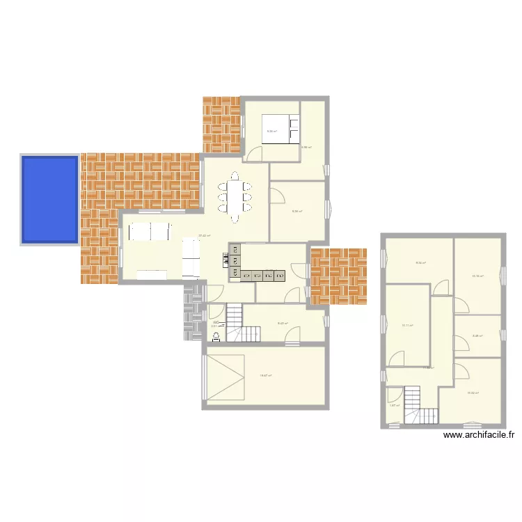 Maison Romain 3. Plan de Maison Romain 3. Plan de