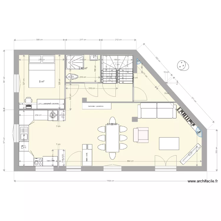 RdC option 672. Plan de 