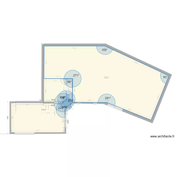 plan ma&ccedil;onnerie finale 35M2. Plan de 