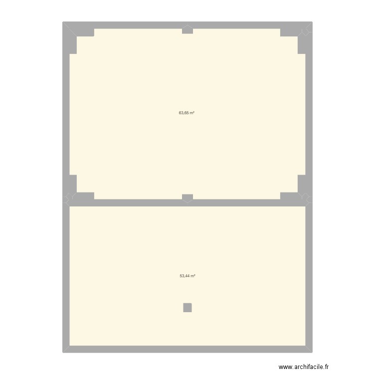 Projet St Pierre. Plan de 0 pièce et 0 m2