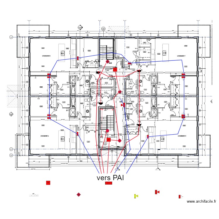 8logement vm jeffrey etage. Plan de 0 pièce et 0 m2