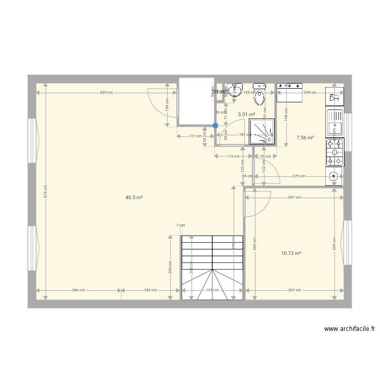 Rdc ris st1. Plan de 0 pièce et 0 m2