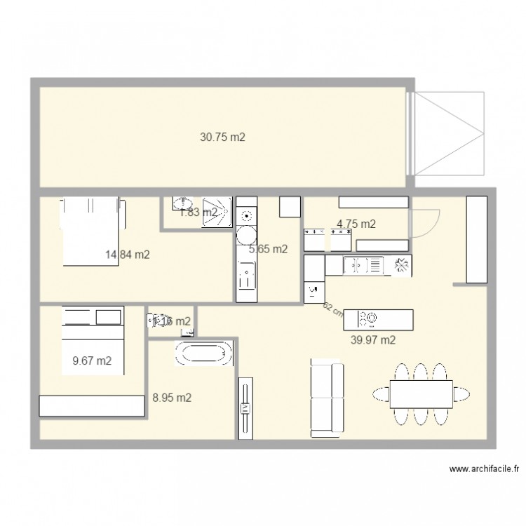 version 2 Maison1. Plan de 0 pièce et 0 m2