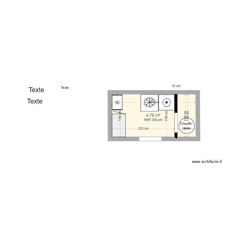 CELLIER  DEFINITIF. Plan de 0 pièce et 0 m2