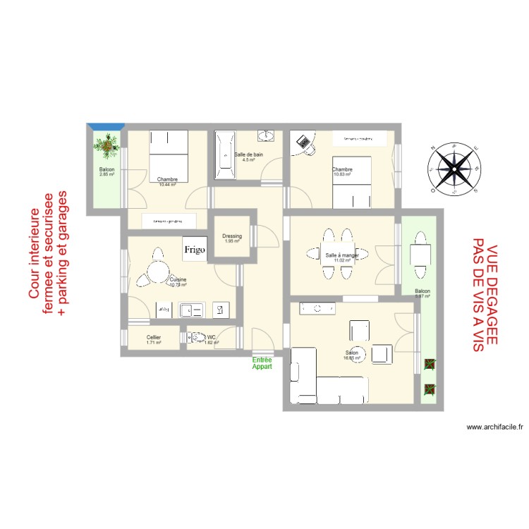 BOFF. Plan de 0 pièce et 0 m2 BOFF. Plan de 0 pièce et 0 m2