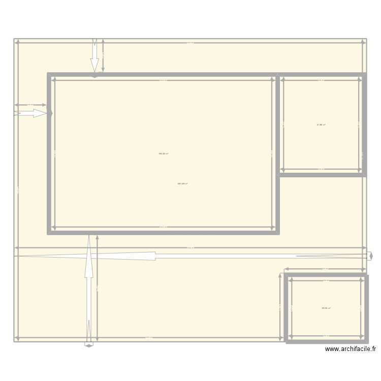 Projet maison PDA. Plan de 0 pièce et 0 m2
