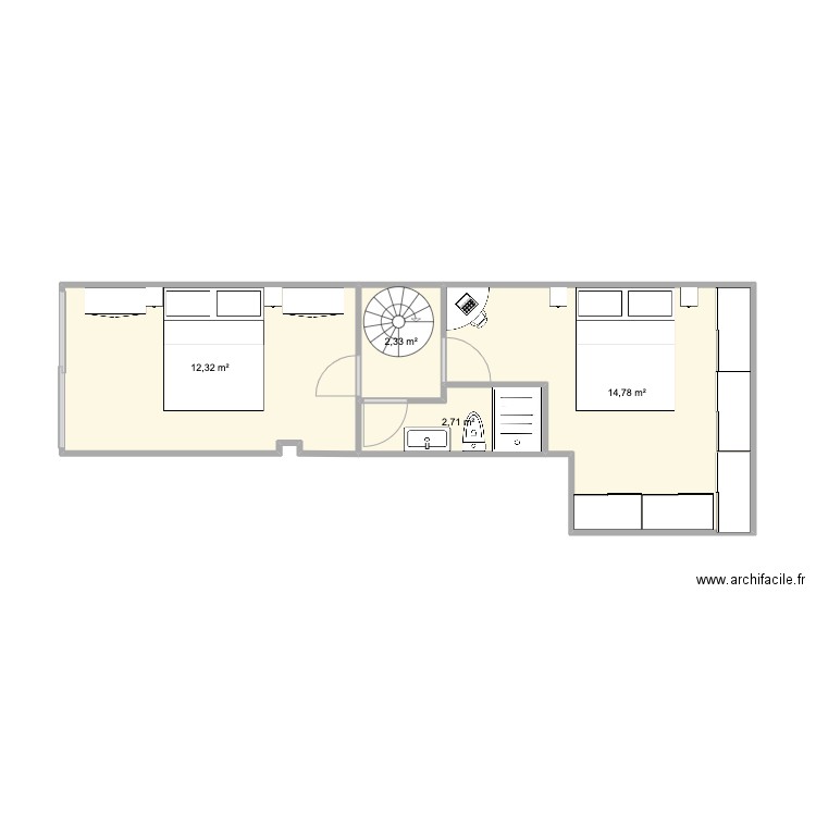 plan 2 rdc. Plan de 0 pièce et 0 m2
