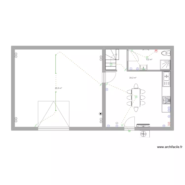 Julien REGNAULD. Plan de 