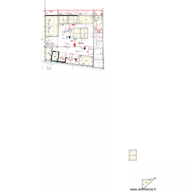 Fribourg StPierre. Plan de 