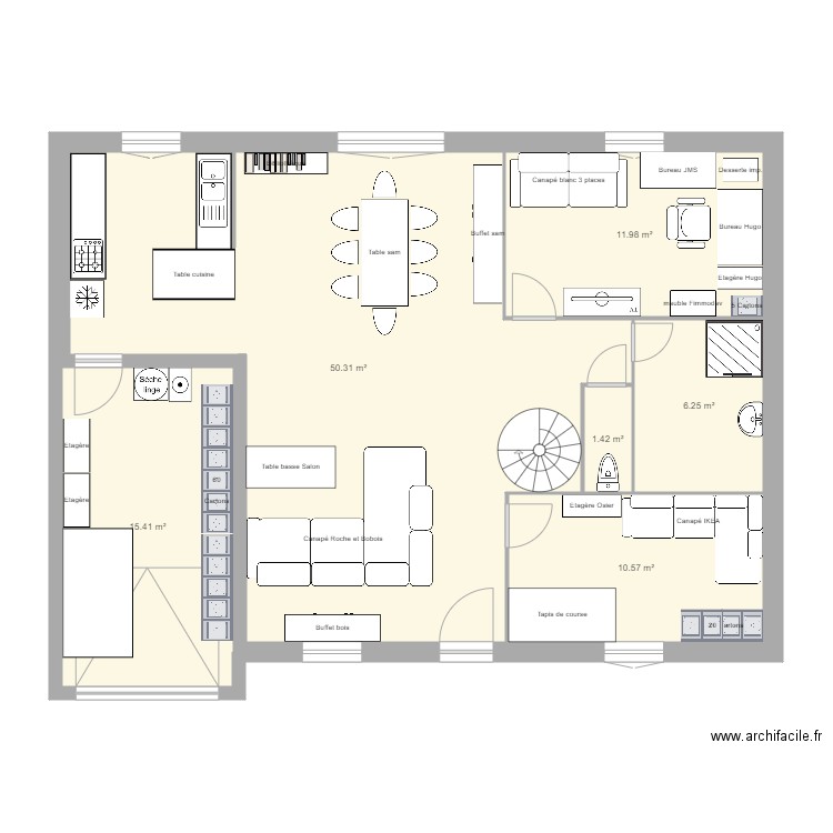 vaux 04. Plan de 0 pièce et 0 m2