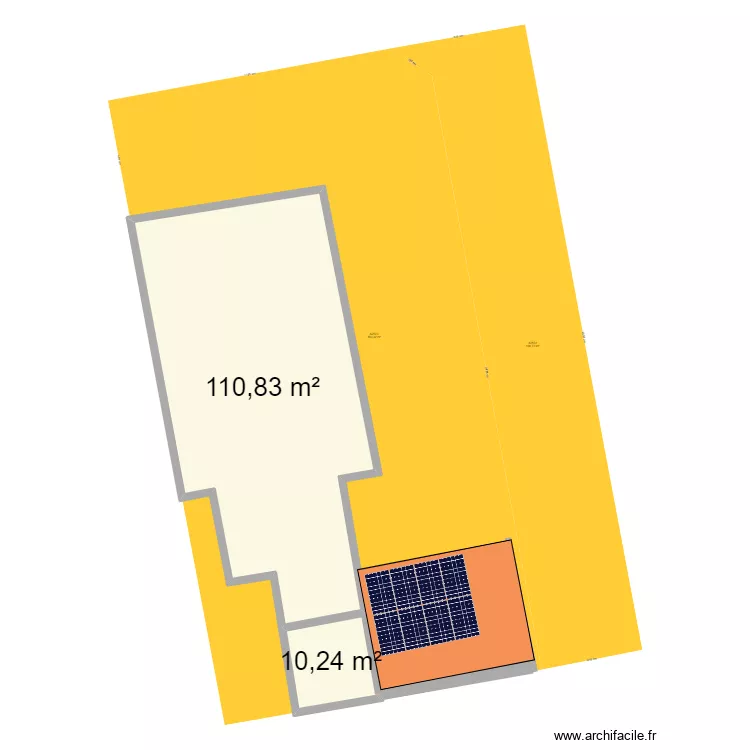abris tracteur. Plan de 