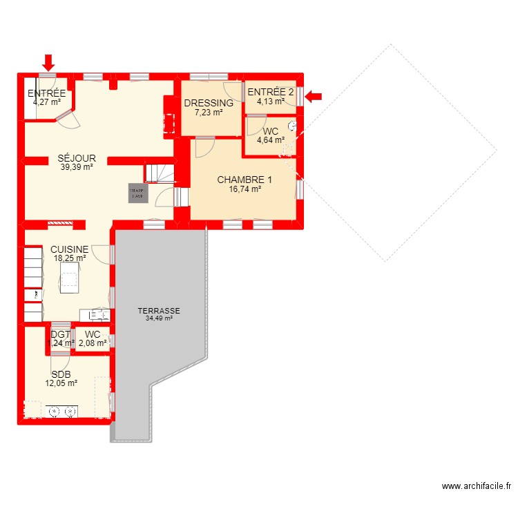 BI 15006-. Plan de 0 pièce et 0 m2