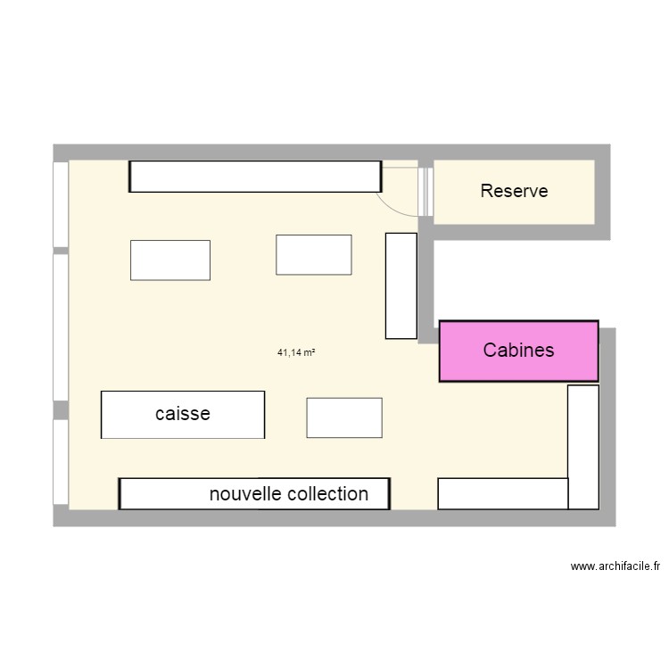 magasin PTT v2. Plan de 0 pièce et 0 m2