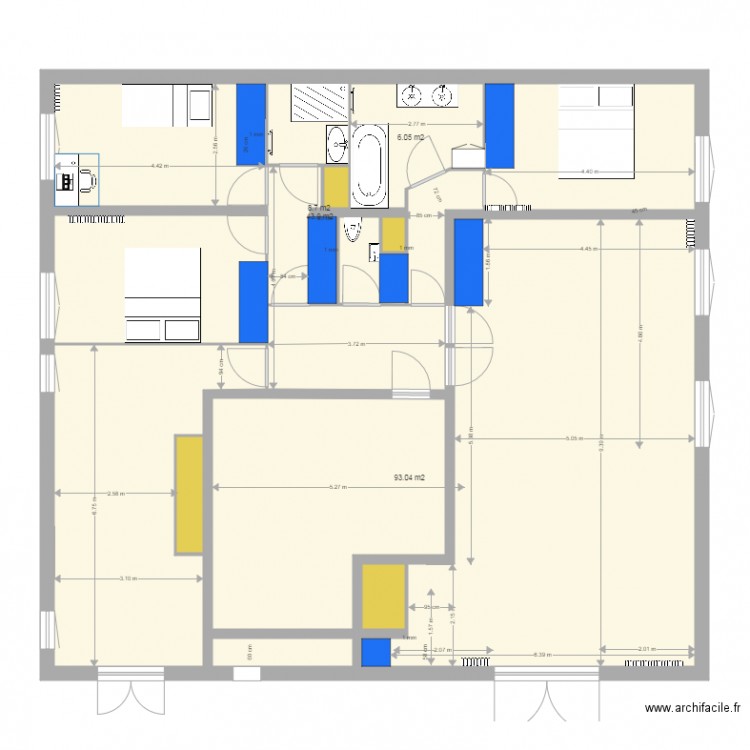 ebaucheV2. Plan de 0 pièce et 0 m2