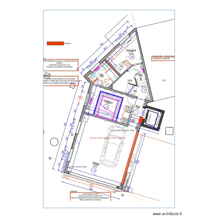 elec sous sol 04 23. Plan de 0 pièce et 0 m2