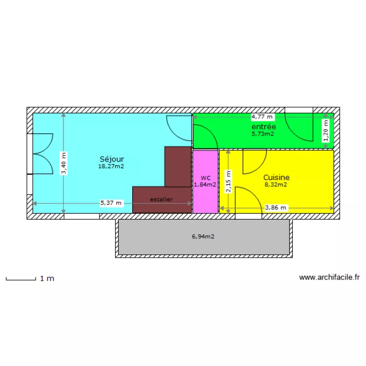 Appart T3_003. Plan de Appart T3_003. Plan de