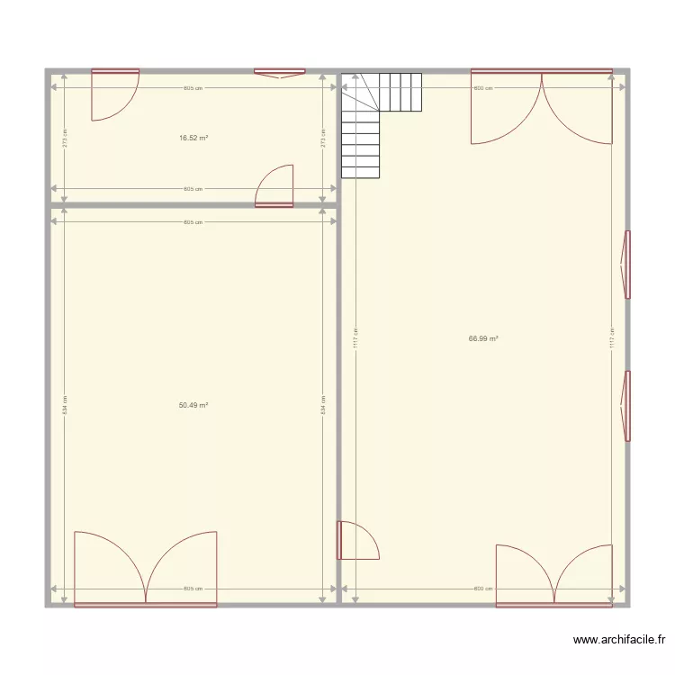 verdum projet rdc bas. Plan de 