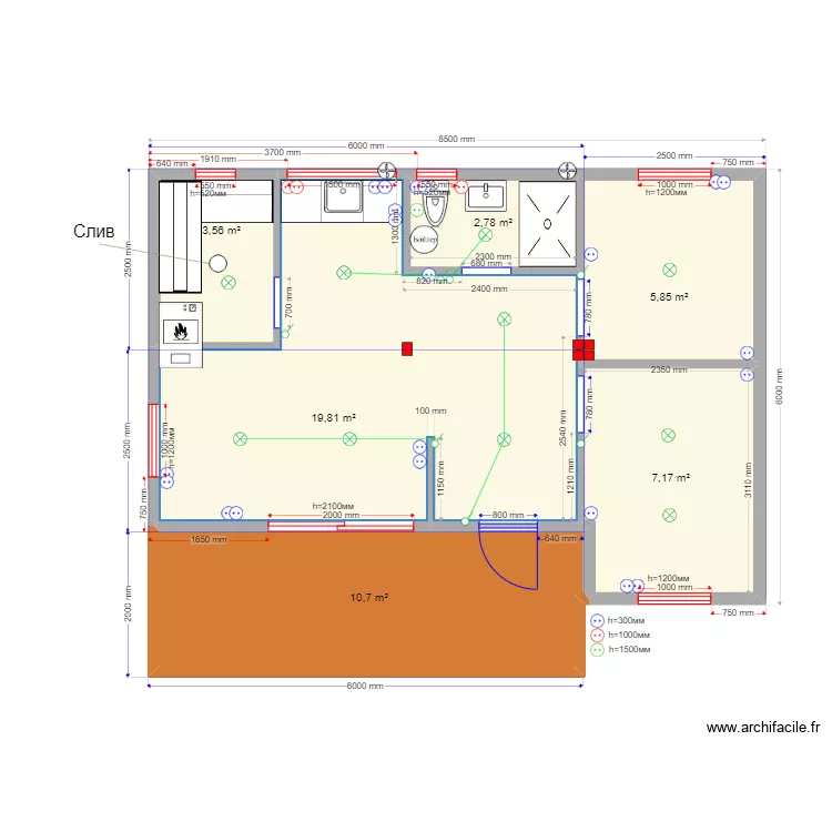 45 5 Владимир. Plan de 45 5 Владимир. Plan de