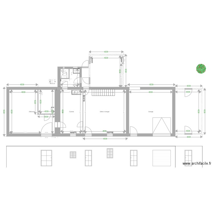 Version 1. Plan de 0 pièce et 0 m2