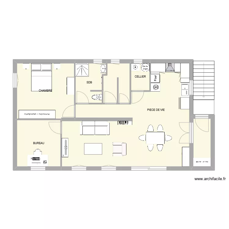 MATHILDE JOURDAN. Plan de 