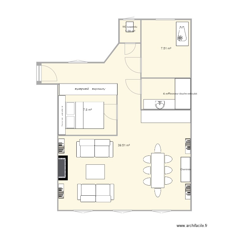 QUAI PECHERIE V1. Plan de 0 pièce et 0 m2