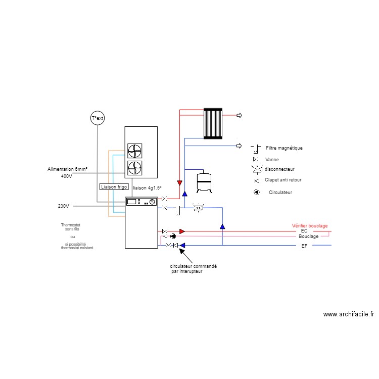 plan chaufferie crenn. Plan de 0 pièce et 0 m2