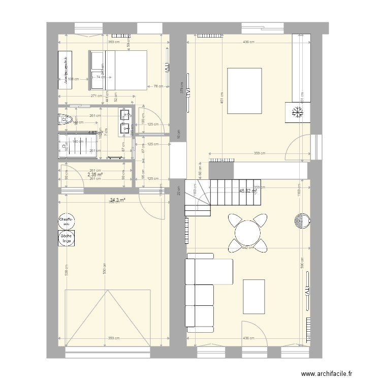 neuneu 2. Plan de 0 pièce et 0 m2