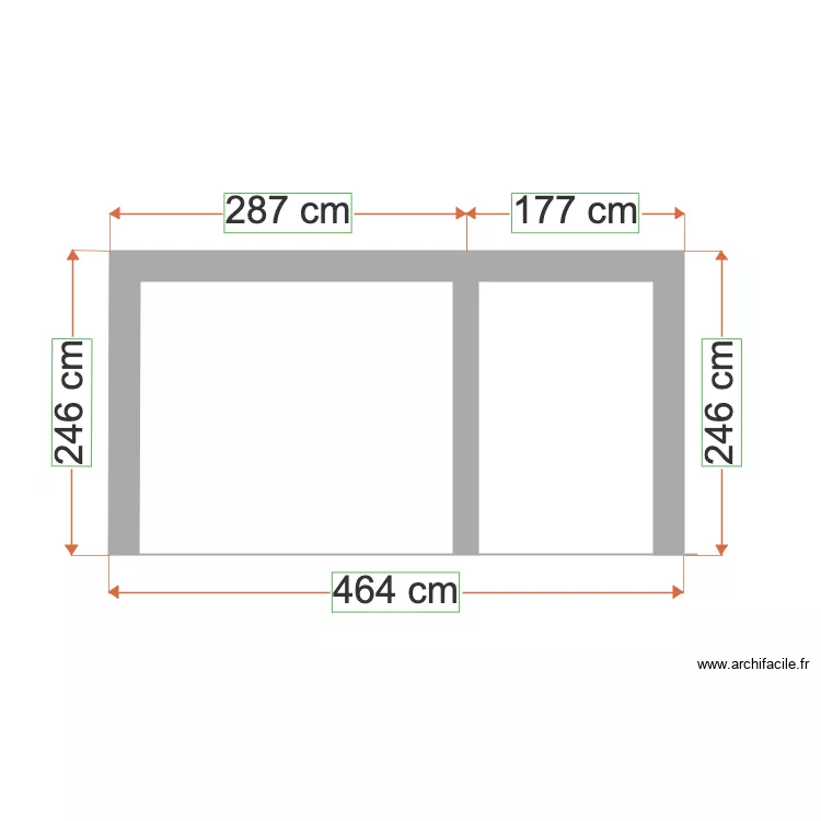 vue de face Rev 1. Plan de 