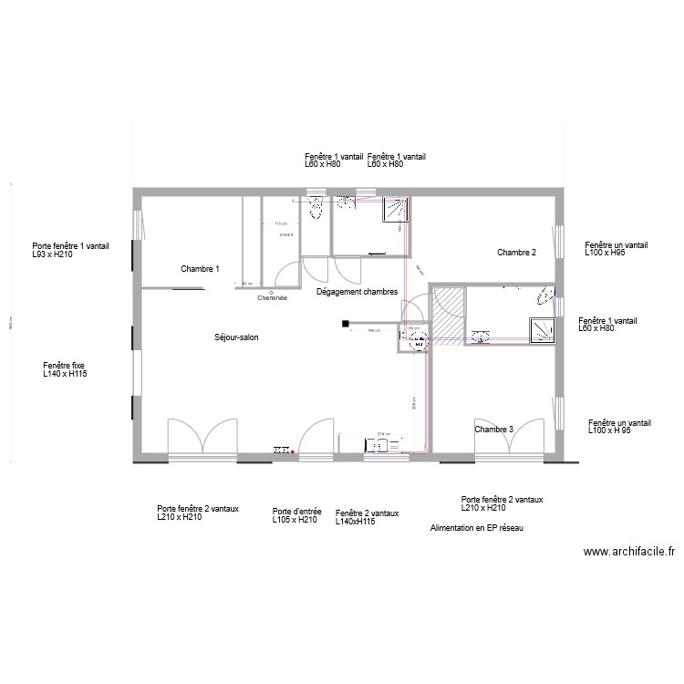 plan multicouche. Plan de 0 pièce et 0 m2