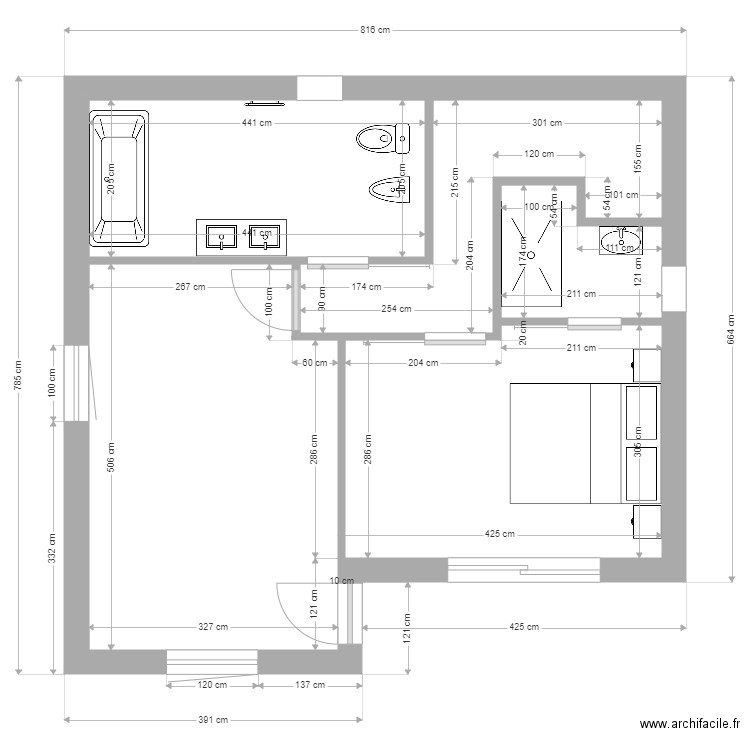 Nouveaux Plan. Plan de 0 pièce et 0 m2