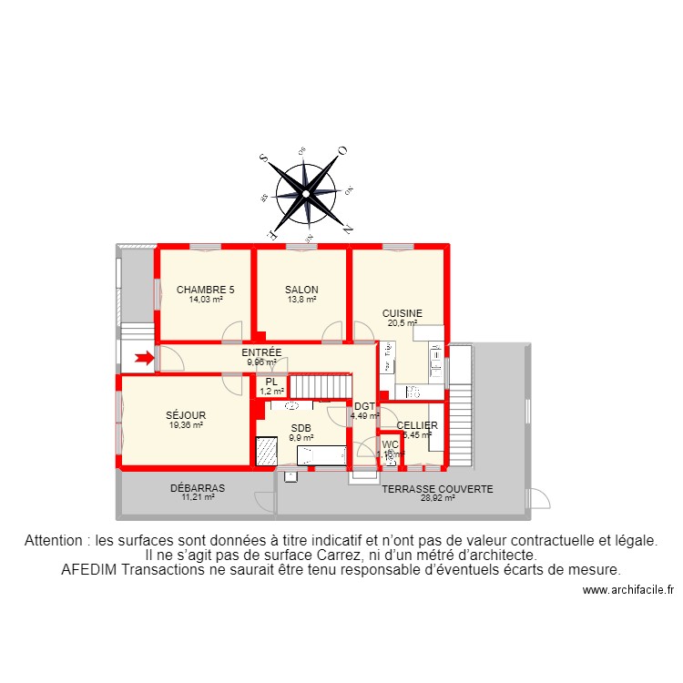 BI 15279 - . Plan de 52 pièces et 661 m2