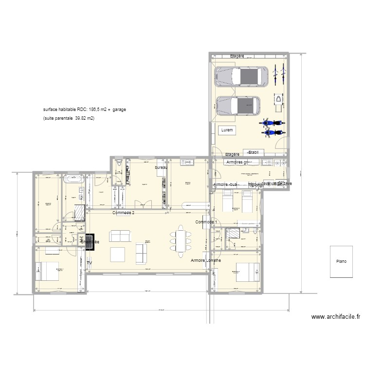 version 28 10 . Plan de 0 pièce et 0 m2