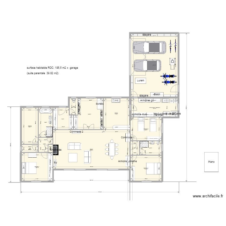 version 28 10 . Plan de 0 pièce et 0 m2