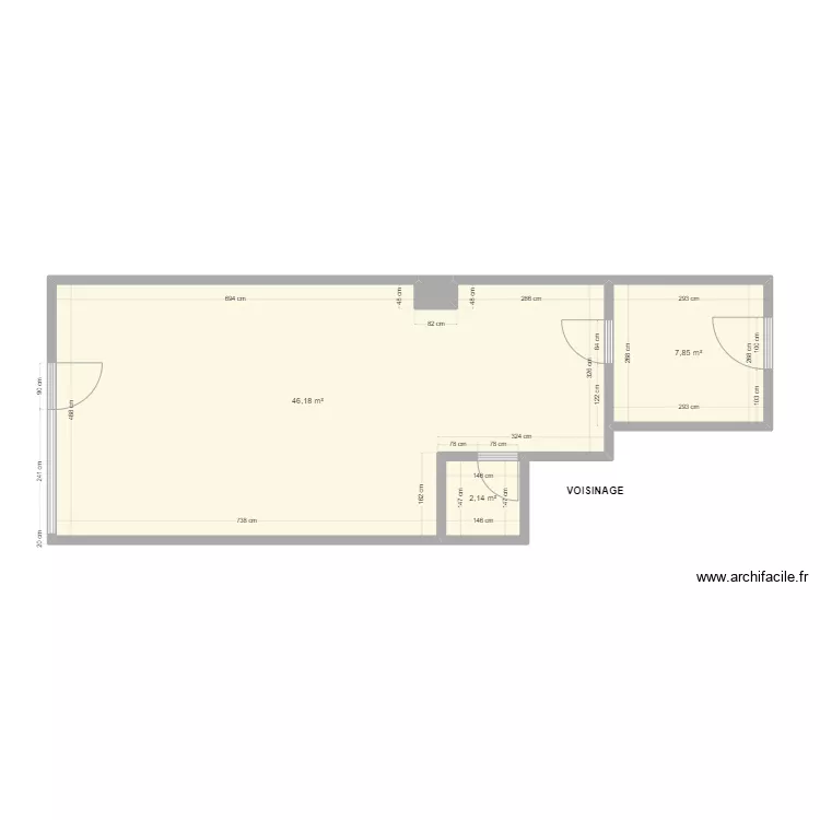 SMILE BAR A SALADE AVANT TRAVAUX. Plan de SMILE BAR A SALADE AVANT TRAVAUX. Plan de