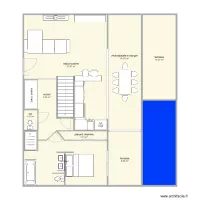 plan amenagement rdc et etage 160m2 avec veranda rectractable 31 12