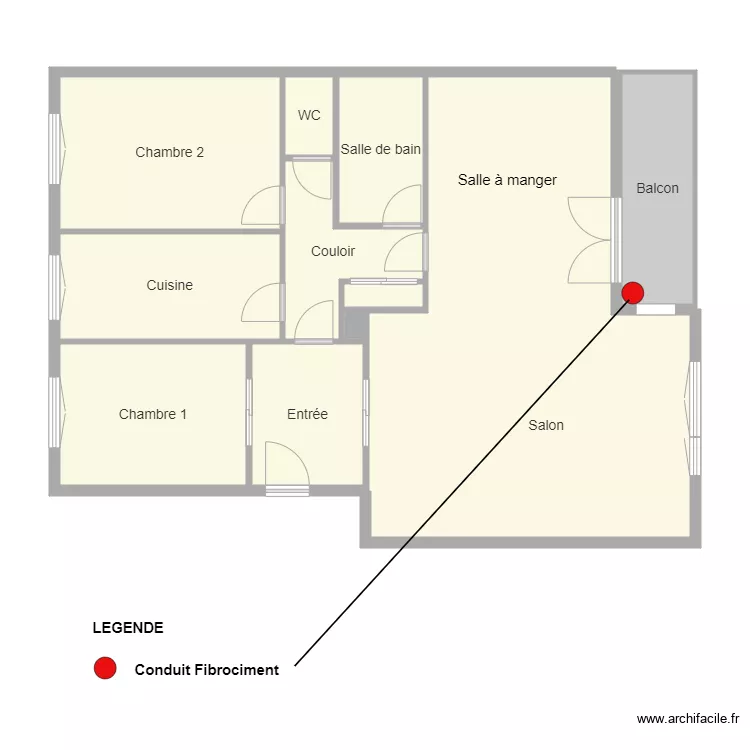 appart 4eme. Plan de appart 4eme. Plan de