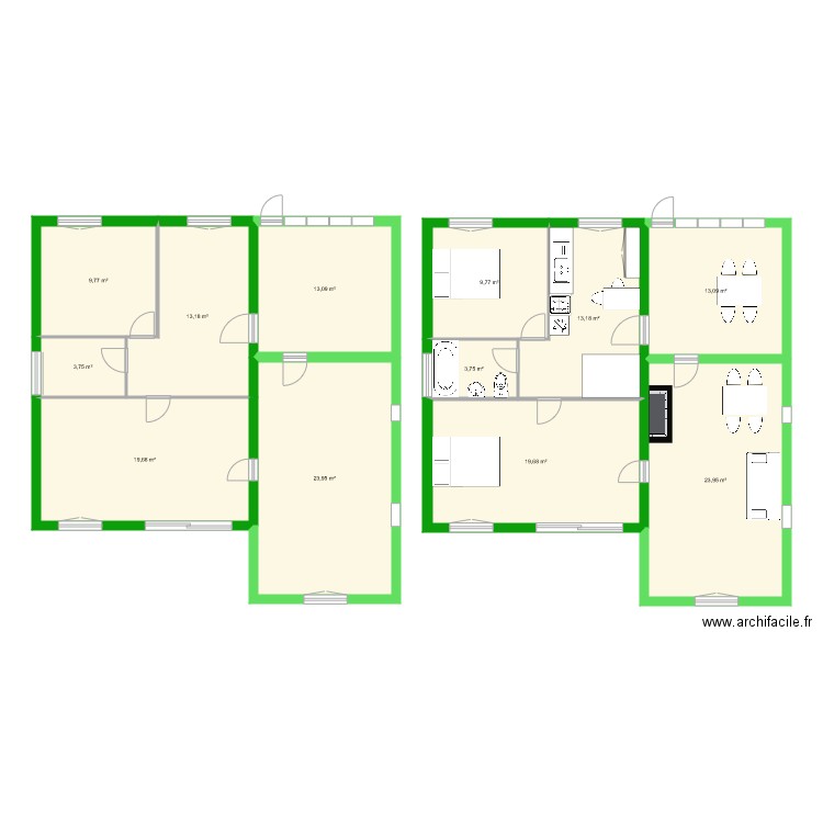 Plan avant. Plan de 0 pièce et 0 m2