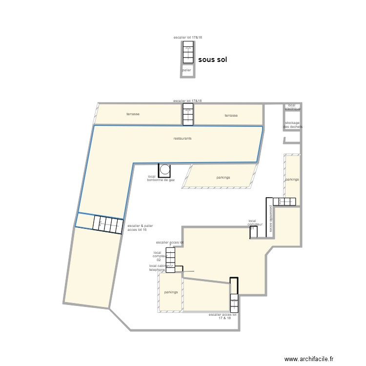 dta roidon. Plan de 0 pièce et 0 m2