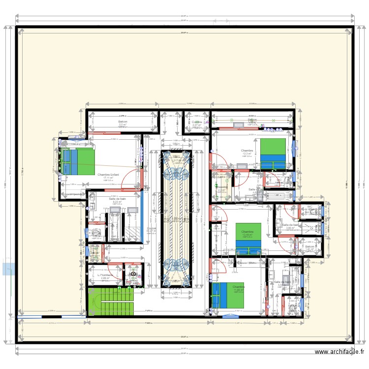 NEW PROJECT OF BUINDING modif Plan Eléctricité 2. Plan de 0 pièce et 0 m2