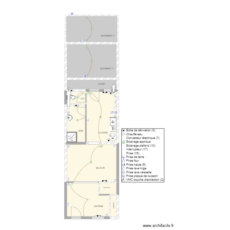 DARCHIS. Plan de 0 pièce et 0 m2