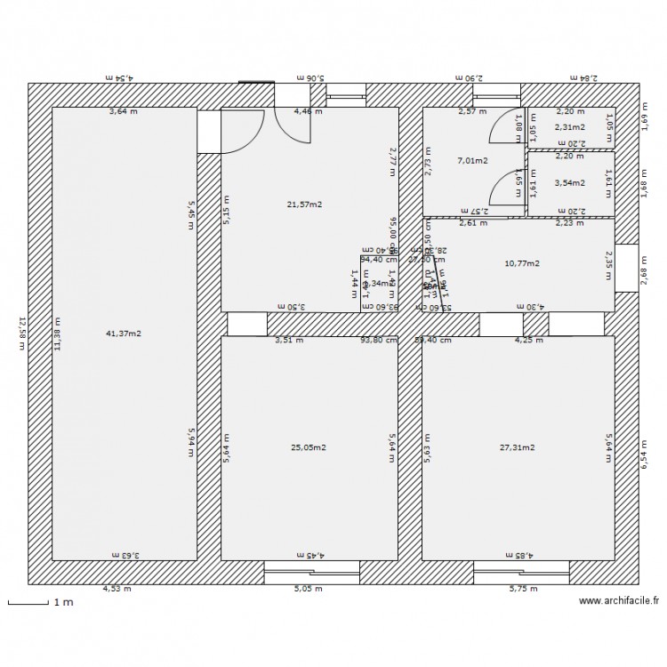 nods rez de chaussée. Plan de 0 pièce et 0 m2