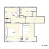1er &eacute;tage Parklaan 50 v7 avec bain coin