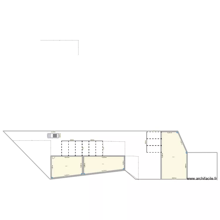 Perigny. Plan de 3 Pièces et 264 m² Perigny. Plan de 3 Pièces et 264 m²