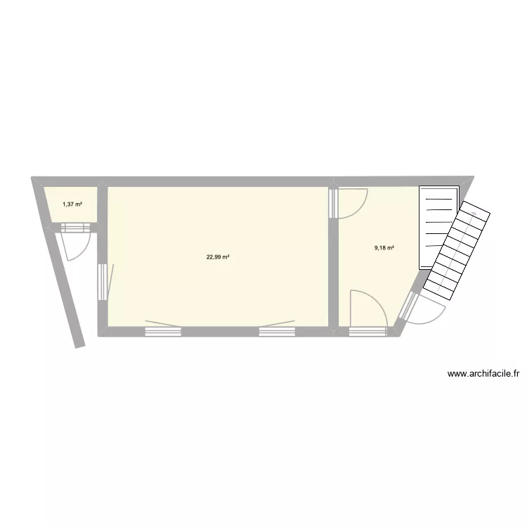 new map. Plan de 3 et 34 m² new map. Plan de 3 et 34 m²